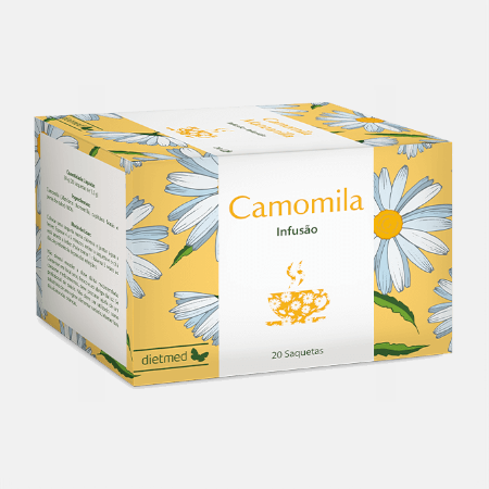 Infusão Camomila – 20 saquetas – DietMed