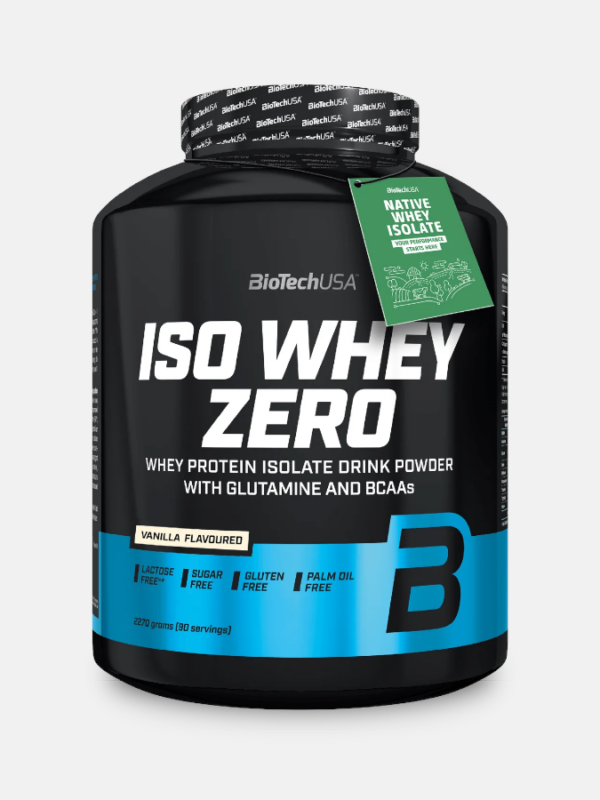 Iso Whey Zero Vanilla - 2270g - BioTech USA