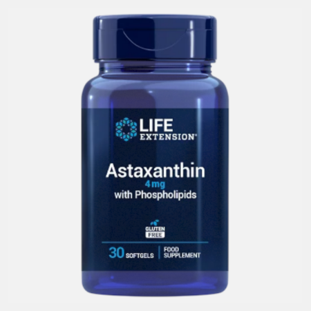 Astaxanthin with Phospholipids – 30 softgels – Life Extension