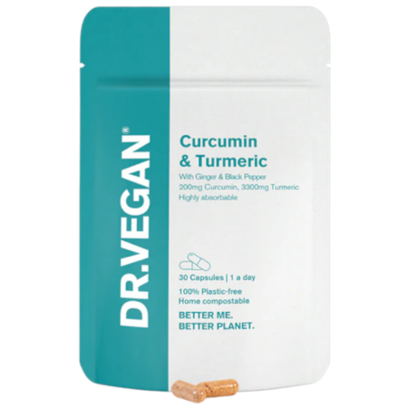 Curcumin & Turmeric – 30 cápsulas – DR.VEGAN