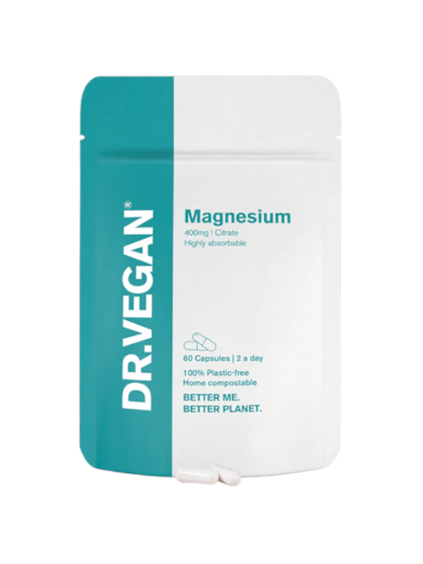 Magnesium 400mg - 60 cápsulas - DR.VEGAN