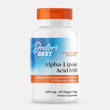 Alpha-Lipoic Acid 600mg – 60 cápsulas – Doctor’s Best