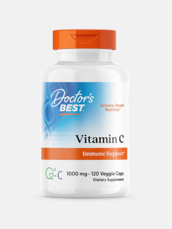 Vitamin C with Q-C 1000mg - 120 veggie caps - Doctor's Best