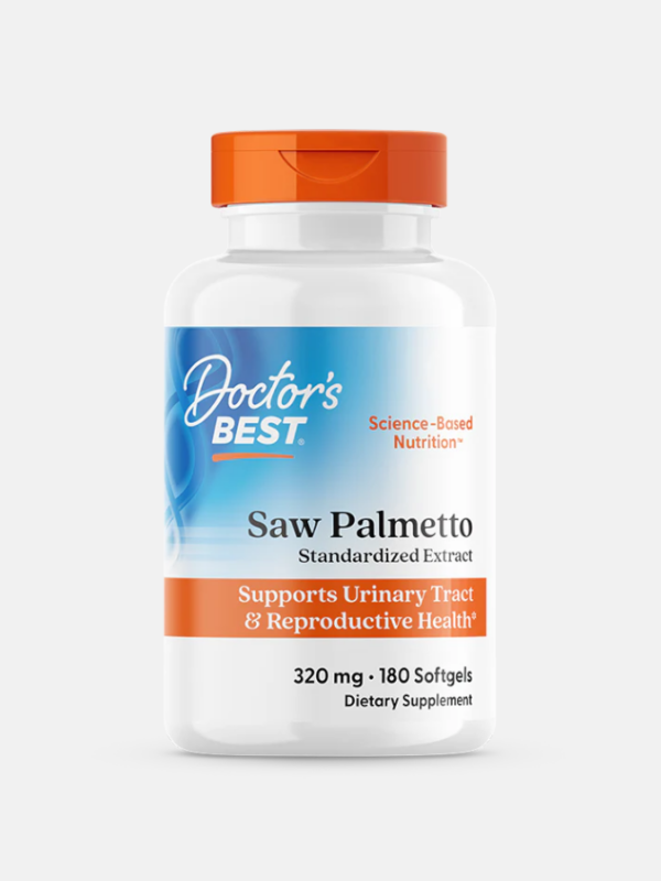 Saw Palmetto Standardized Extract 320mg - 180 softgels - Doctor's Best