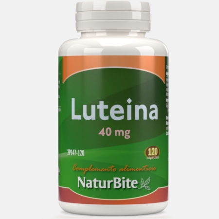 Luteina 40mg – 120 cápsulas – NaturBite