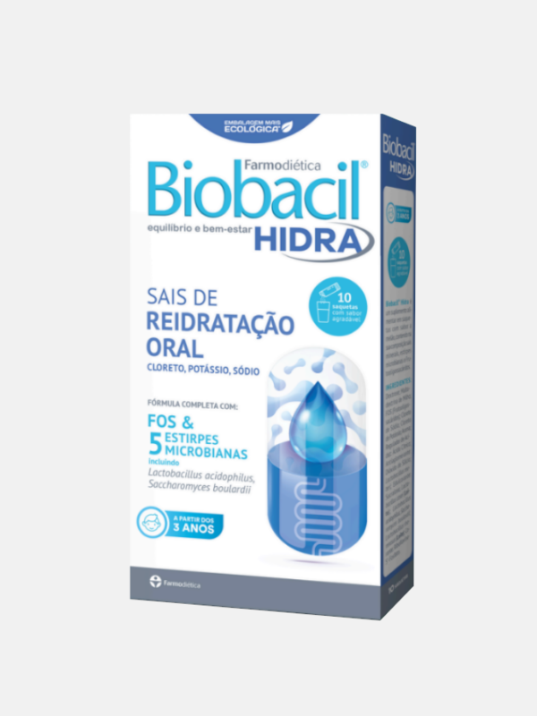 Biobacil Hidra - 10 saquetas - Farmodiética