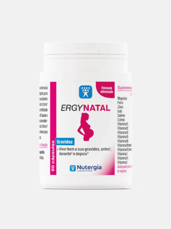 ErgyNatal - 60 cápsulas - Nutergia