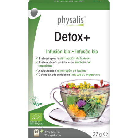 Detox+ infusão bio – 20 saquetas – Physalis