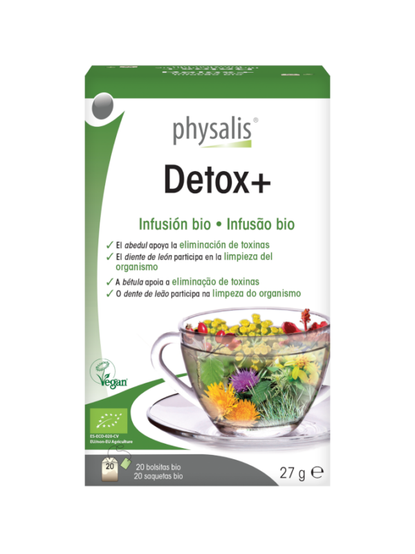 Detox+ infusão bio - 20 saquetas - Physalis