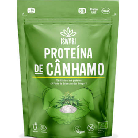 Proteína de Cânhamo em Pó Bio – 350g – Iswari