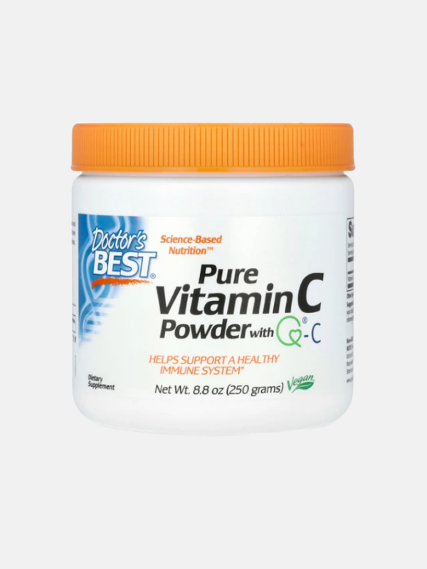 Pure Vitamin C Powder with Q-C - 250g - Doctor's Best