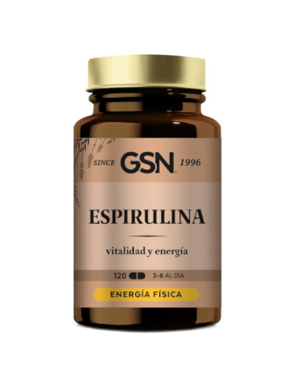 Spirulina - 120 Comprimidos - 300 mg - G.S.N.