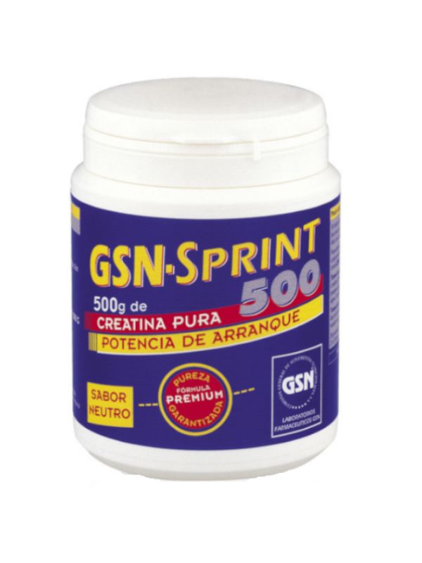 Sprint Creatina Pura Sabor Neutro - 500 g - G.S.N.