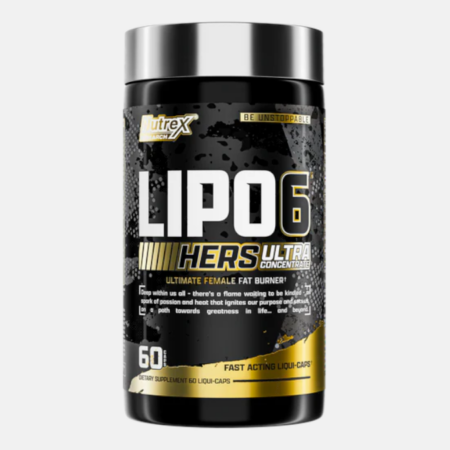 Lipo 6 Black Hers Ultra Concentrate – 60 cápsulas – Nutrex Research