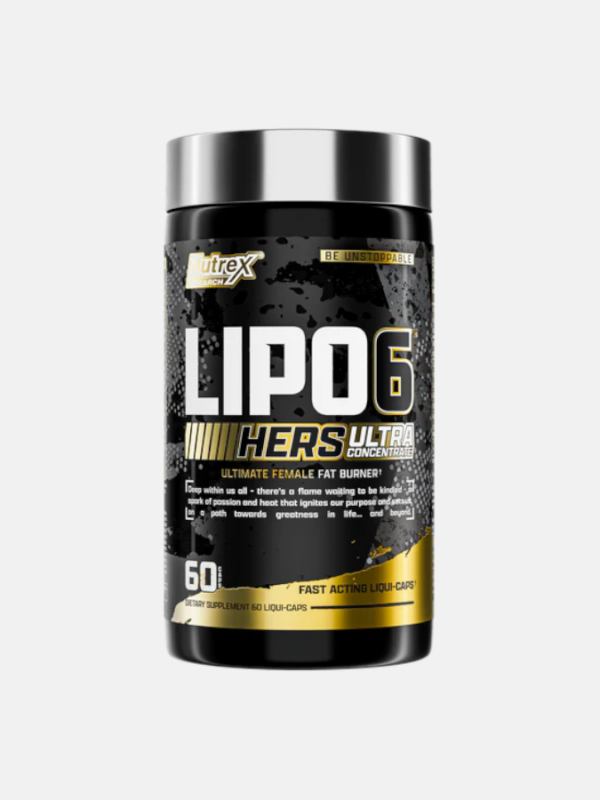 Lipo 6 Black Hers Ultra Concentrate - 60 cápsulas - Nutrex Research