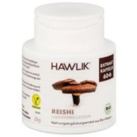 Reishi – Extrato Puro – 60 Veg. Cápsulas – Hawlik