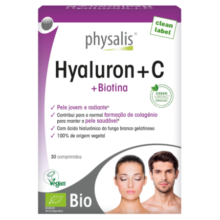 Hyaluron + C – 30 comprimidos – Physalis