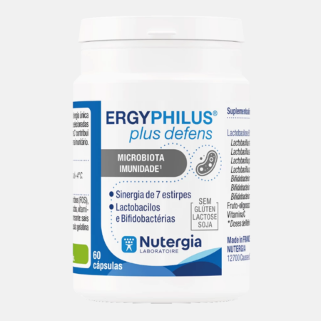 ERGYPHILUS plus defens – 60 cápsulas – Nutergia