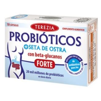 PROBIOTICOS + SETA DE OSTRA con betaglucanos 10cap