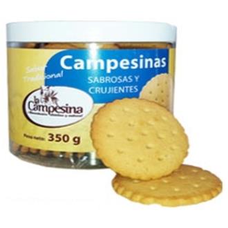 GALLETAS CAMPESINAS sabor tradicional 350gr.