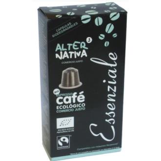 CAFE ESSENZIALE 10capsulas cafe biodegradable ECO