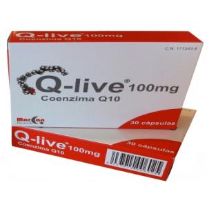 Q-LIVE CoQ10 100mg. 30cap.