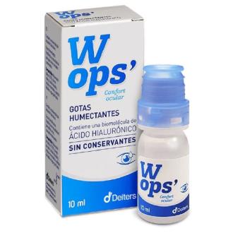 WOPS gotas humectantes sin conservantes 10ml.