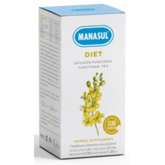 MANASUL diet infusion 25bolsitas.