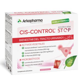 CIS-CONTROL Stop – 10 saquetas + 5 sticks – Arkopharma