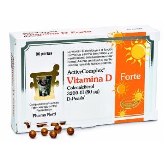 BioActivo Vitamina D Forte – 80 cápsulas – Pharma Nord