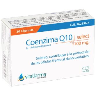 COENZIMA Q10 select 100mg. 30cap.