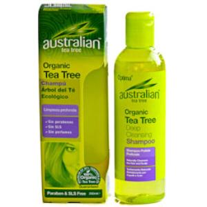 AUSTRALIAN TEA TREE champu 250ml.